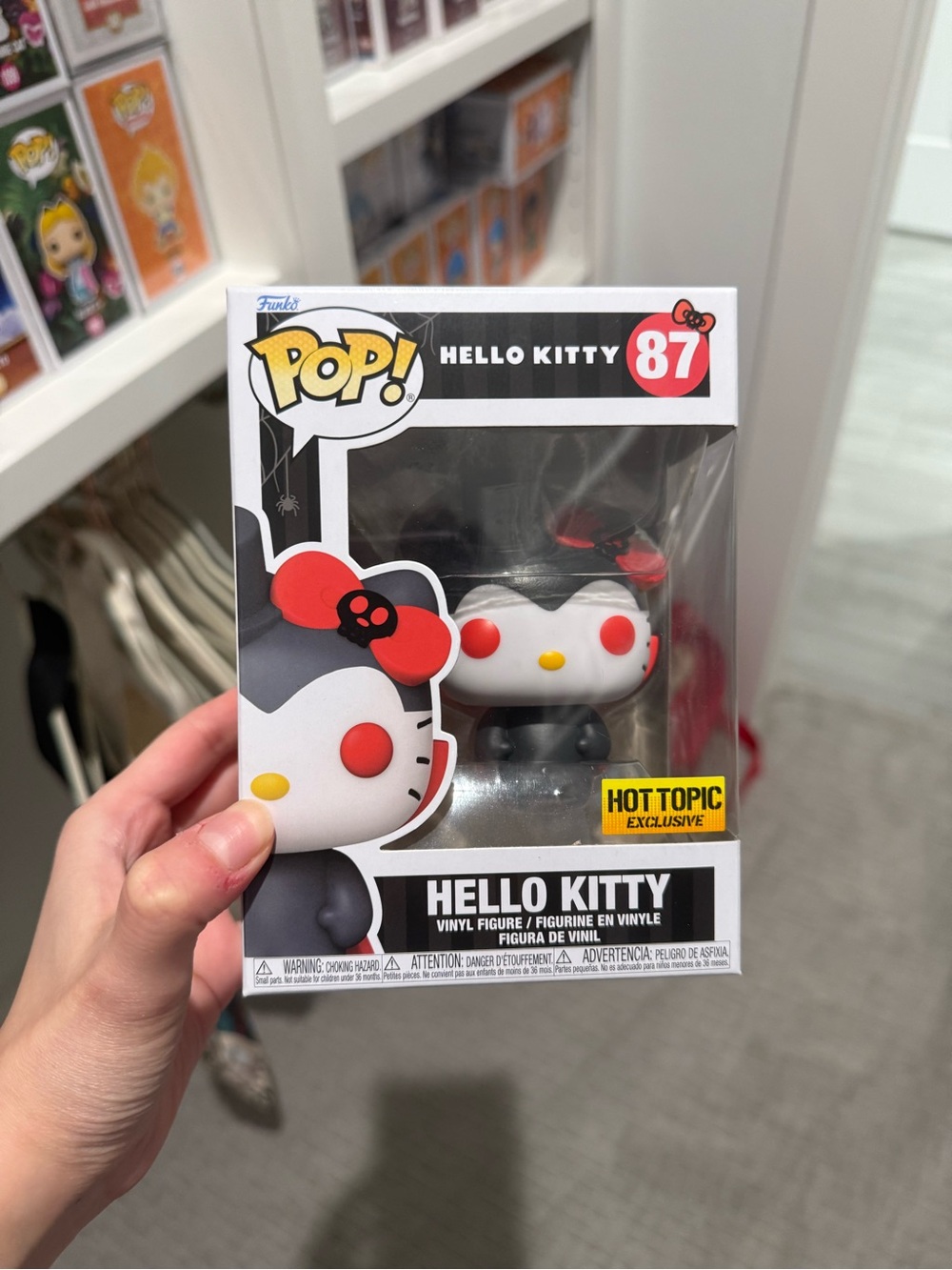 Funko POP! Hello Kitty #87 Hot Topic Exclusive Vinyl Figure